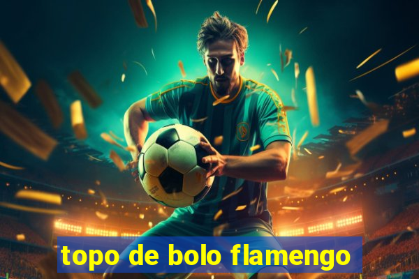 topo de bolo flamengo